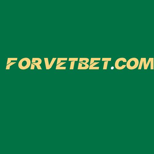 Logo da FORVETBET